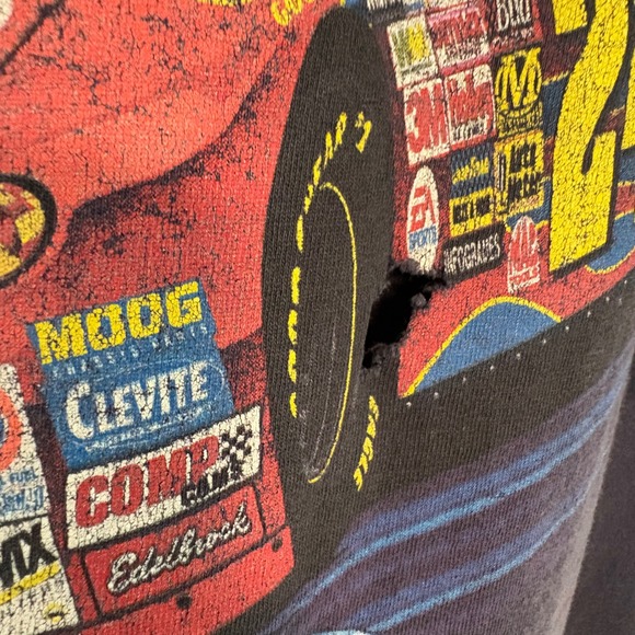 Vintage‎ Jeff Gordon NASCAR Racing 24 DuPont Motorsports T-Shirt 2XL Chase - Picture 7 of 10